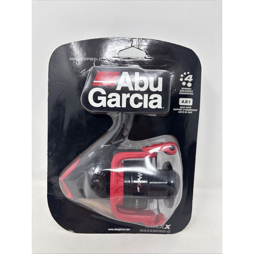 Abu Garcia Max X 60 Spinning Fishing Reel MAXXSP60-C 4 Bearing 4.8:1 NEW